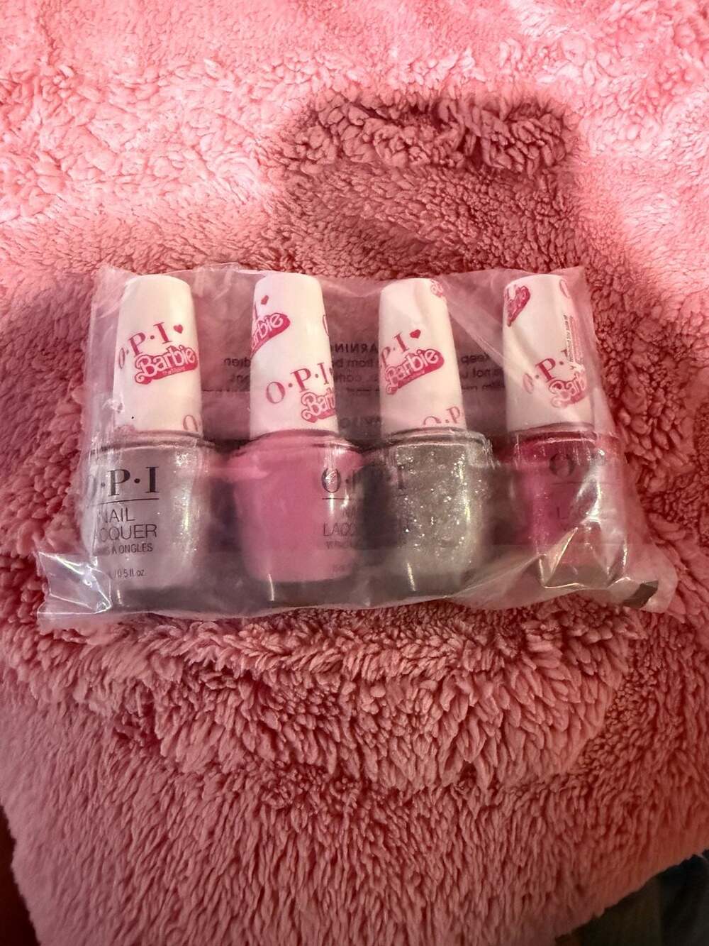 OPI Barbie The Movie Collection Nail Lacquer 4-Piece Set